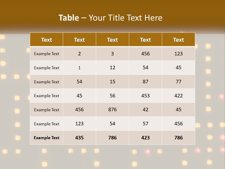 Electricity Home System PowerPoint Template