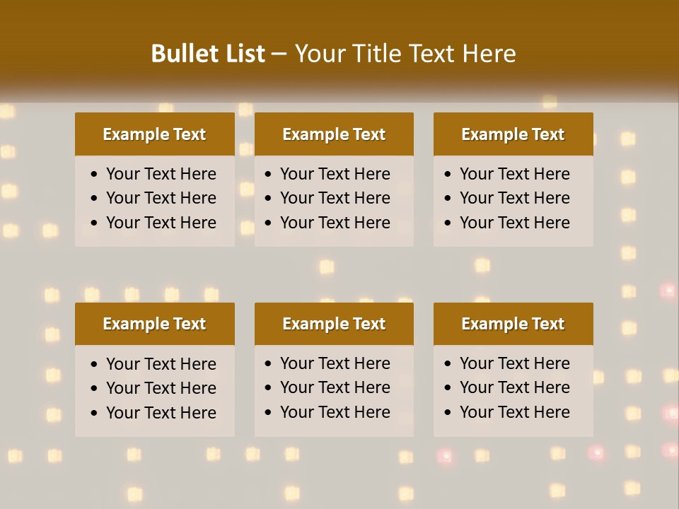 Electricity Home System PowerPoint Template