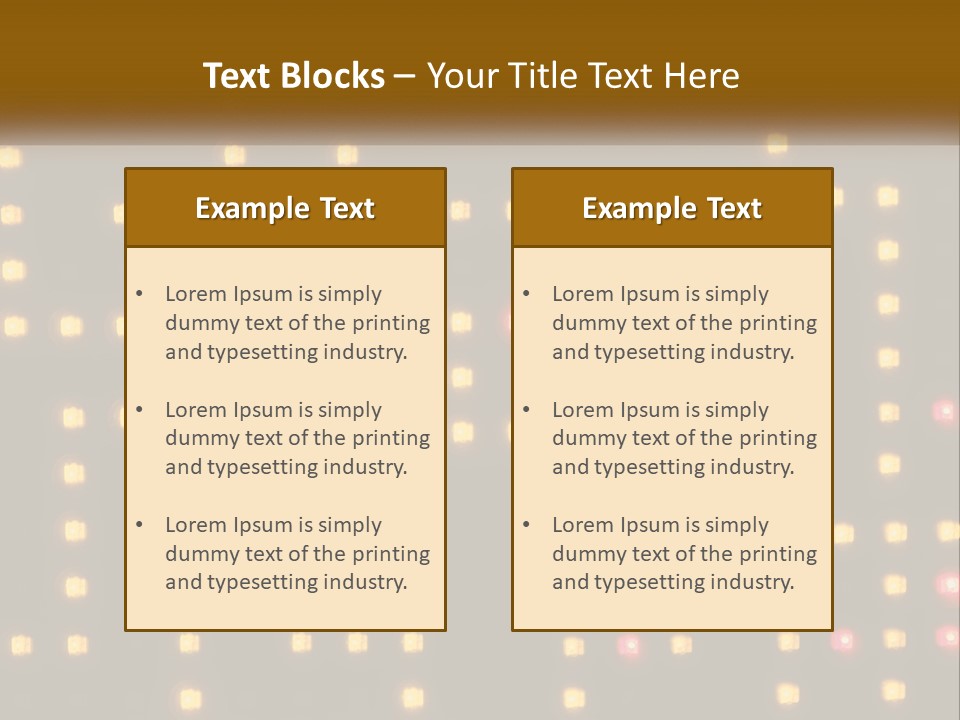 Electricity Home System PowerPoint Template