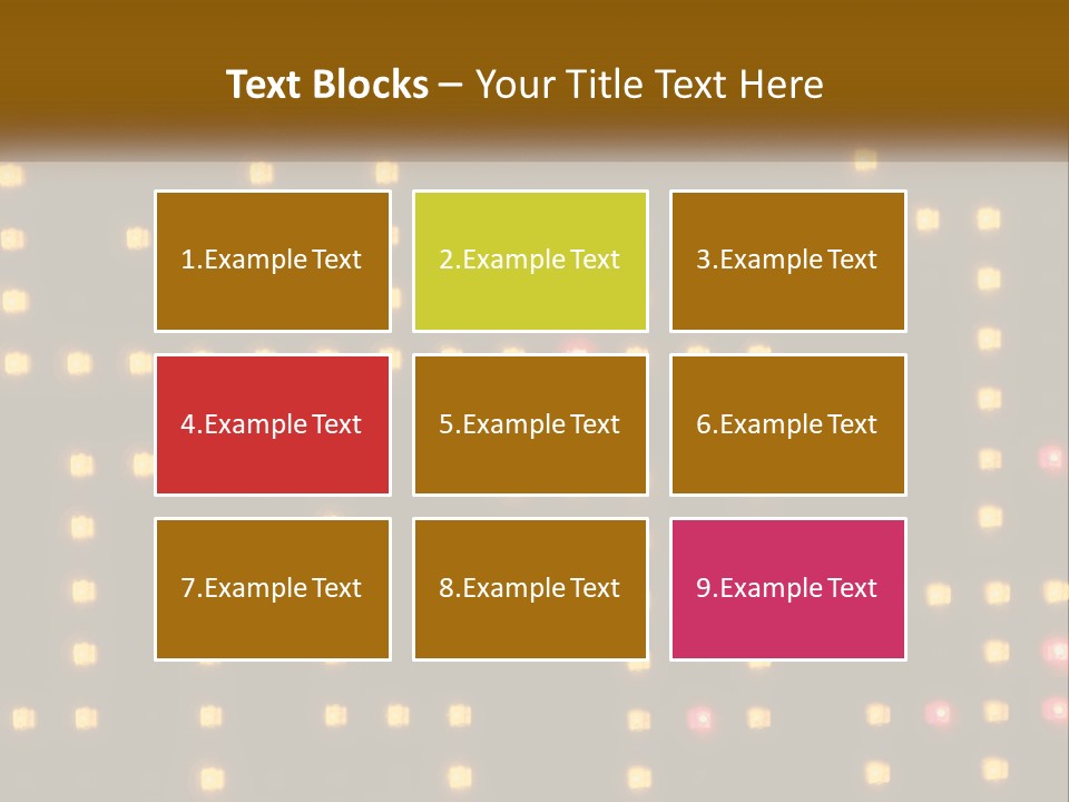 Electricity Home System PowerPoint Template