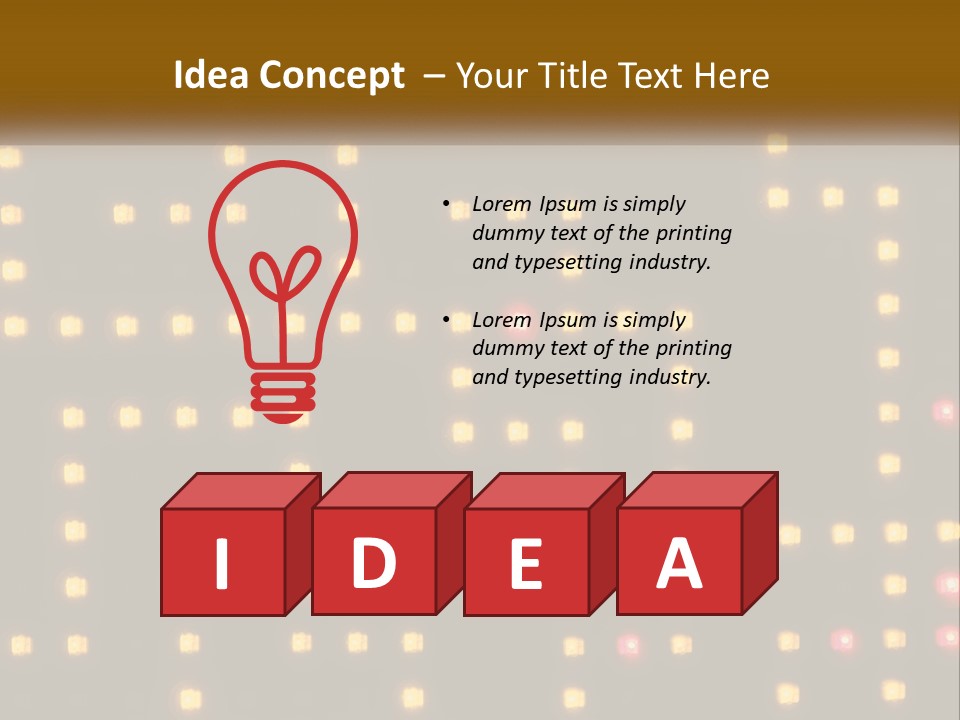 Electricity Home System PowerPoint Template