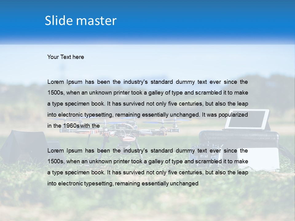 Condition Home Equipment PowerPoint Template