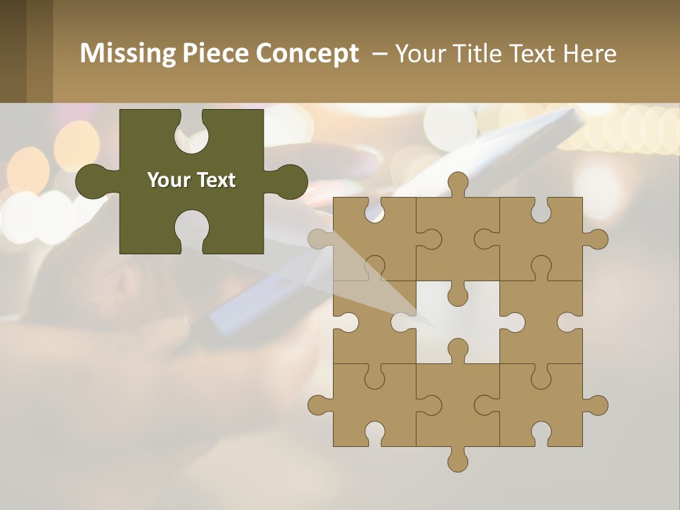 Unit Electricity Home PowerPoint Template