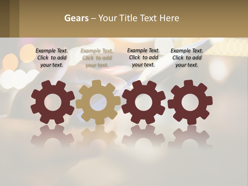 Unit Electricity Home PowerPoint Template