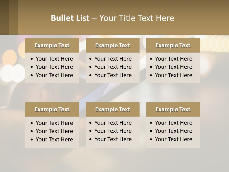 Unit Electricity Home PowerPoint Template