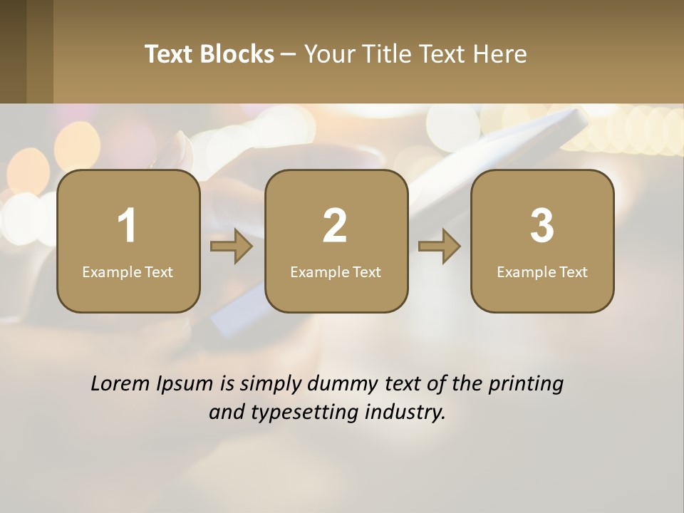 Unit Electricity Home PowerPoint Template