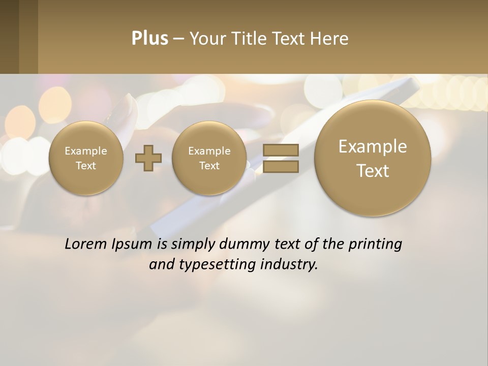 Unit Electricity Home PowerPoint Template