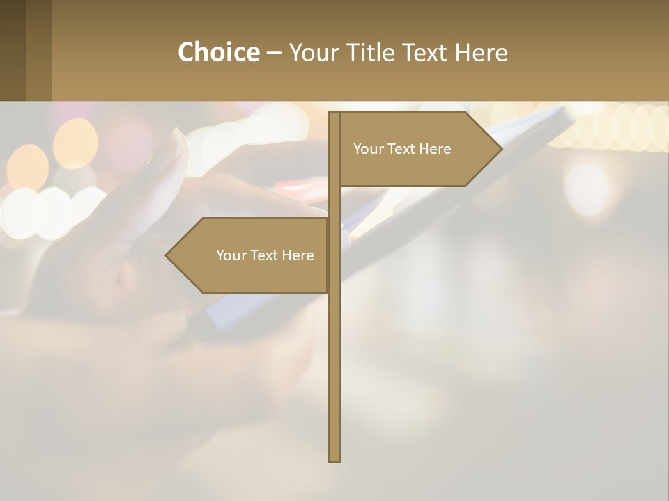 Unit Electricity Home PowerPoint Template
