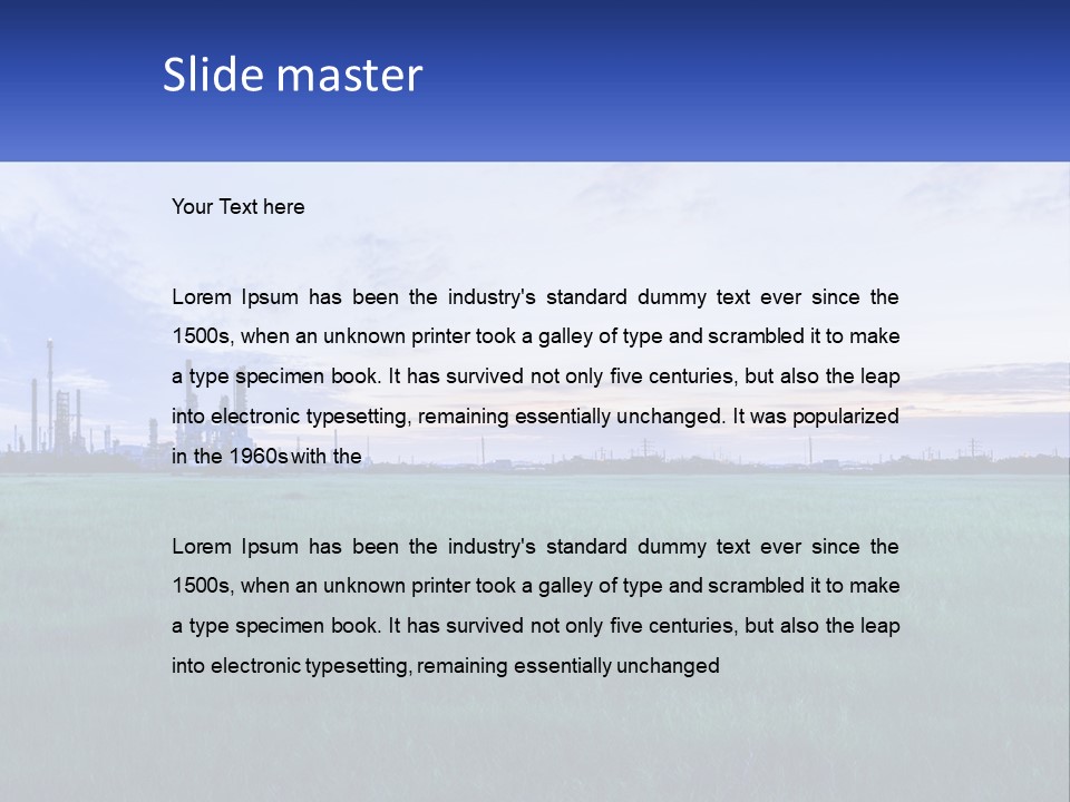 System Switch White PowerPoint Template