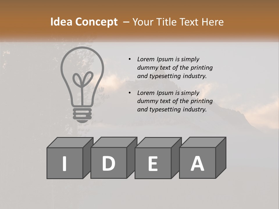 Electric Home Industry PowerPoint Template