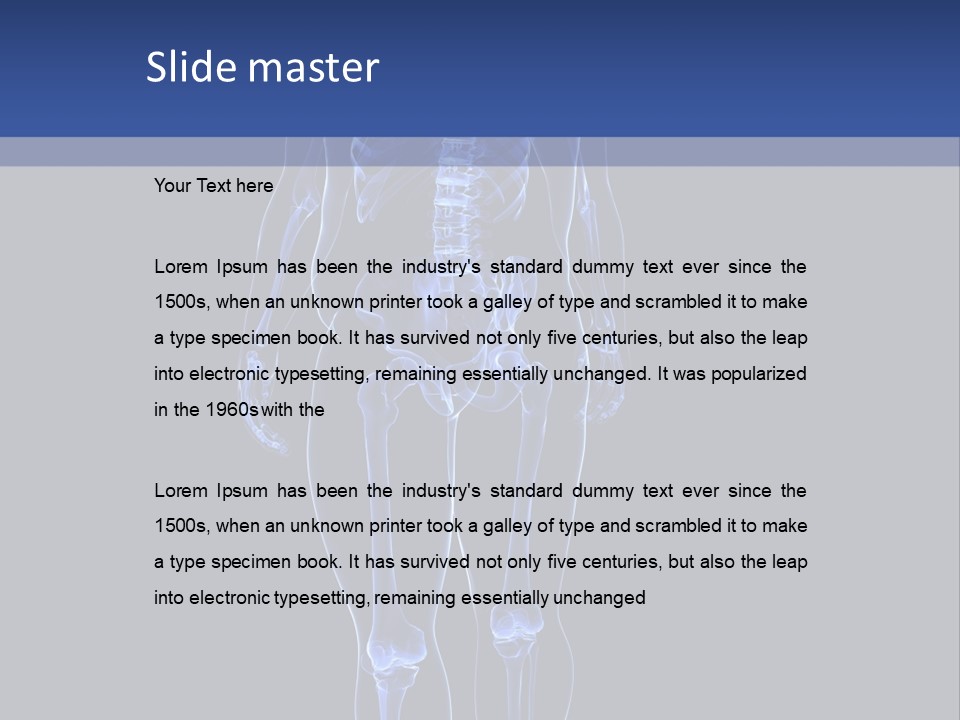 Temperature White Technology PowerPoint Template