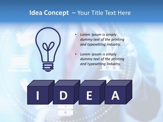 Energy Temperature Conditioner PowerPoint Template