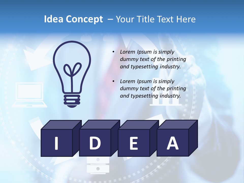 Energy Temperature Conditioner PowerPoint Template