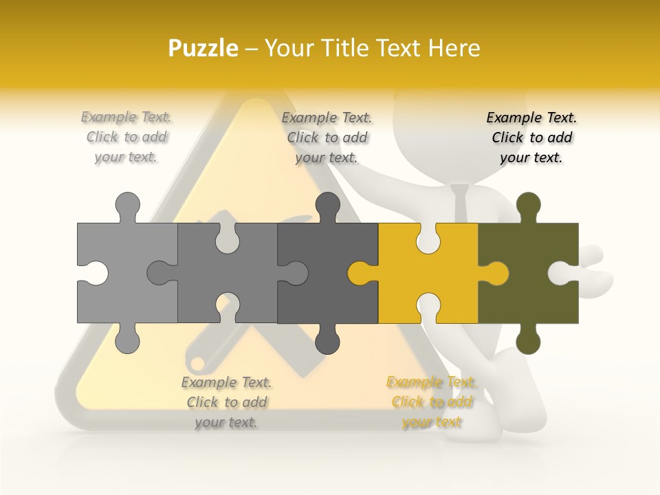 Electricity Cold Unit PowerPoint Template