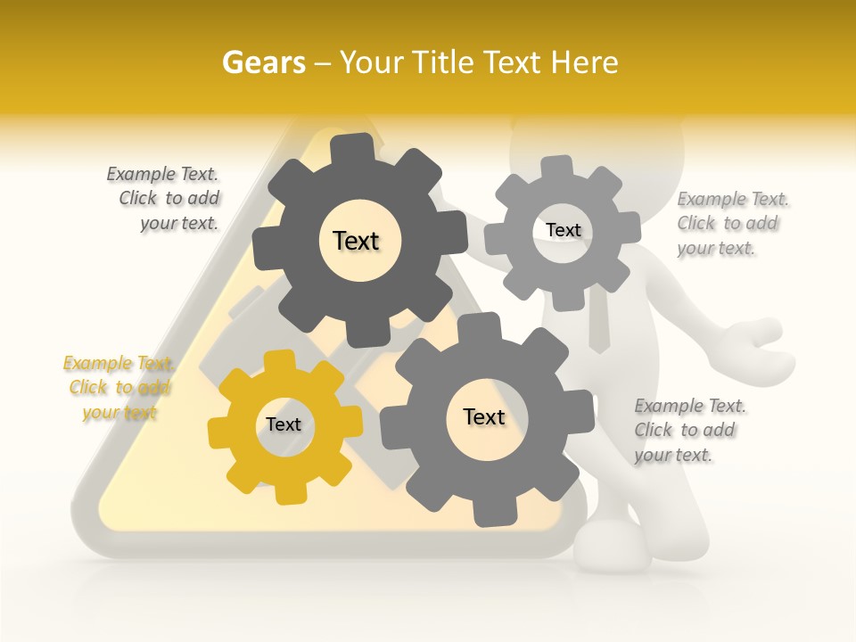 Electricity Cold Unit PowerPoint Template