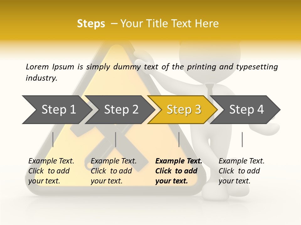 Electricity Cold Unit PowerPoint Template