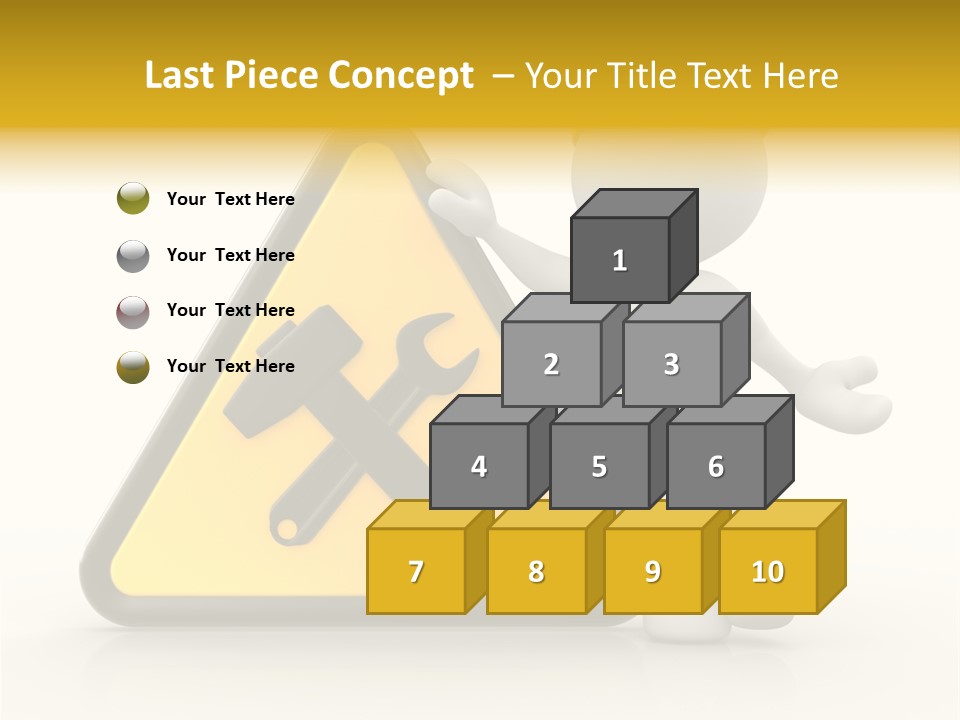 Electricity Cold Unit PowerPoint Template