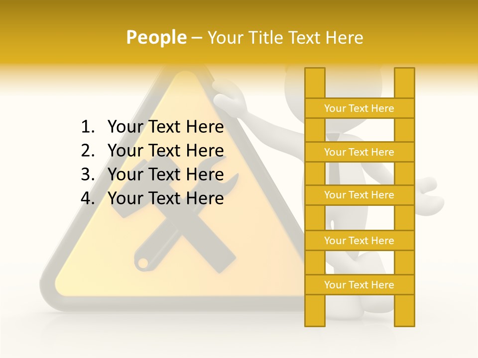 Electricity Cold Unit PowerPoint Template