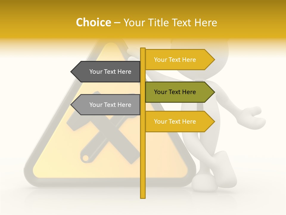 Electricity Cold Unit PowerPoint Template
