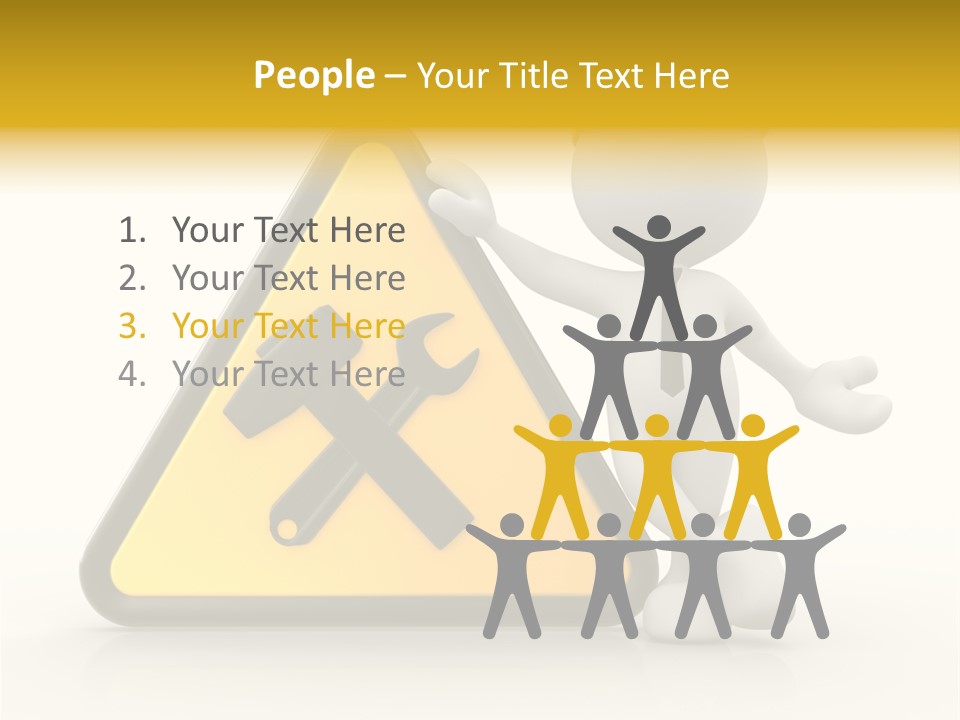 Electricity Cold Unit PowerPoint Template