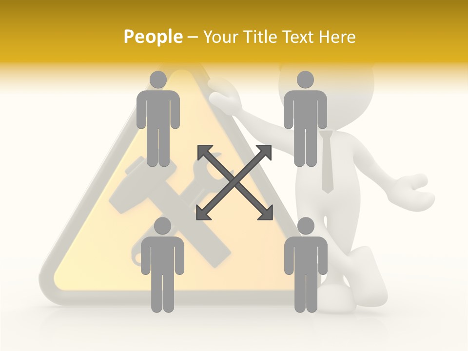 Electricity Cold Unit PowerPoint Template