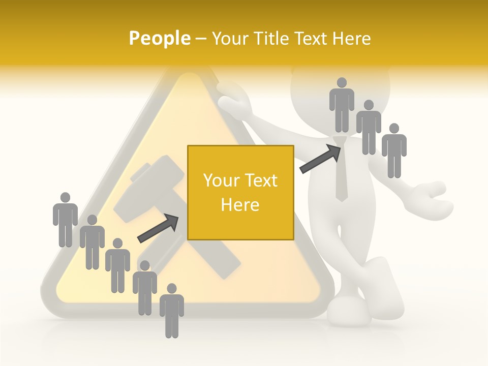 Electricity Cold Unit PowerPoint Template