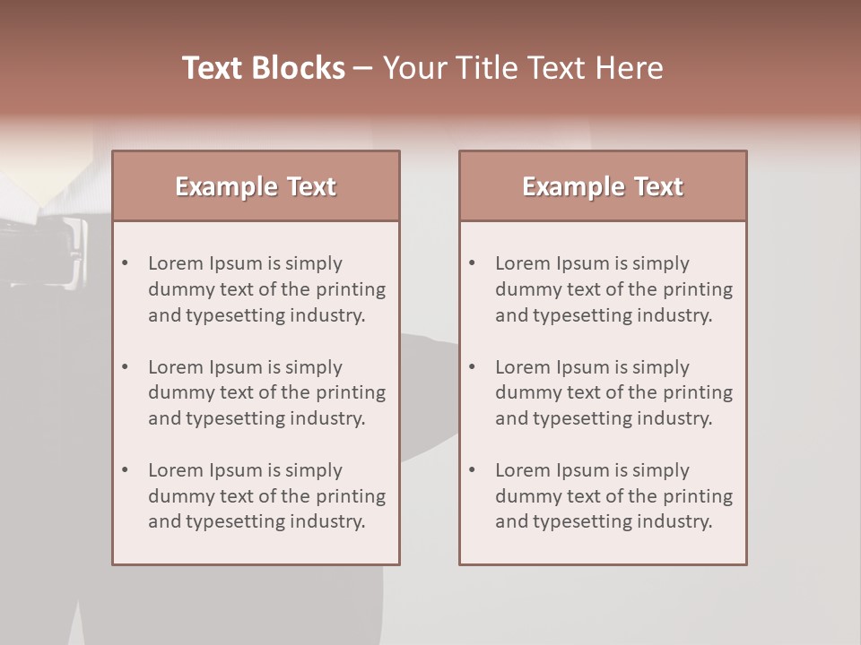Electric Unit Ventilation PowerPoint Template