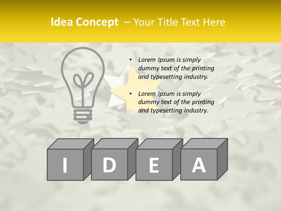 Cool Electric House PowerPoint Template