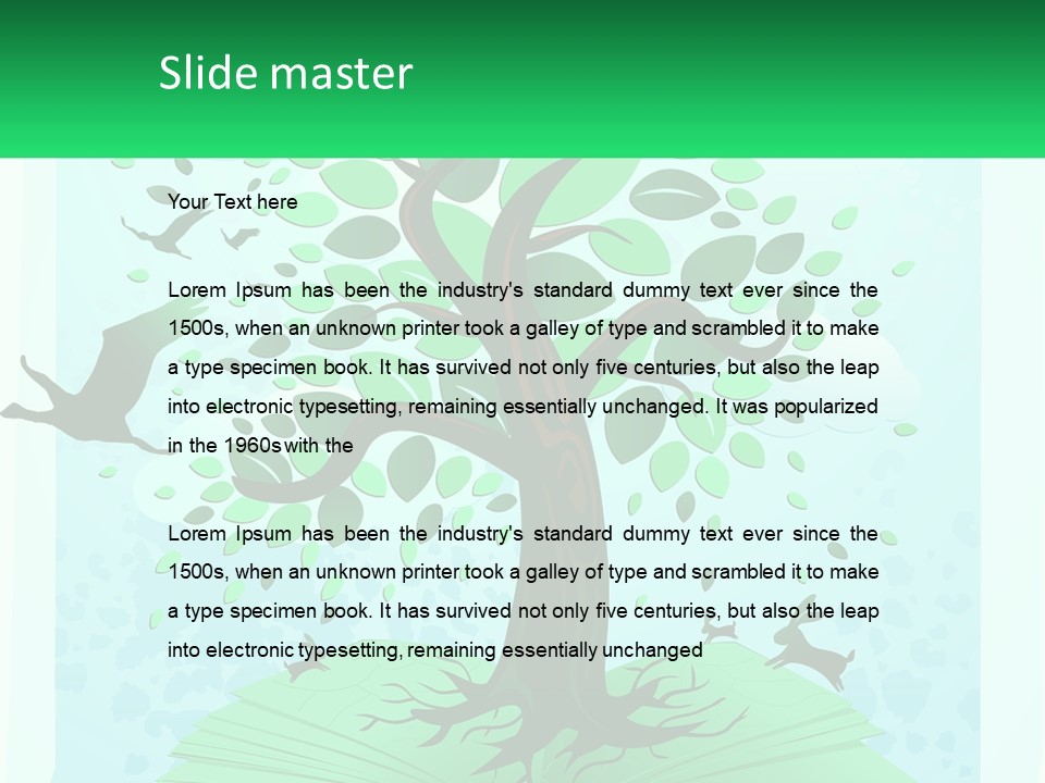 Switch White Conditioner PowerPoint Template