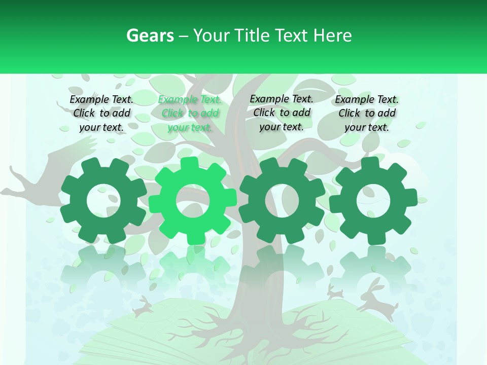 Switch White Conditioner PowerPoint Template