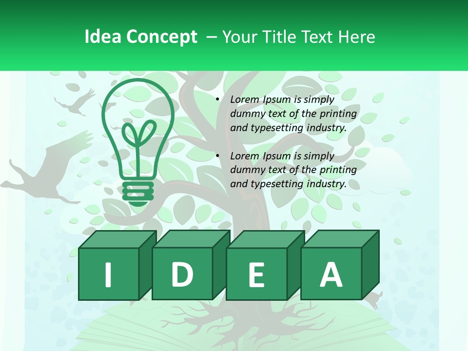 Switch White Conditioner PowerPoint Template