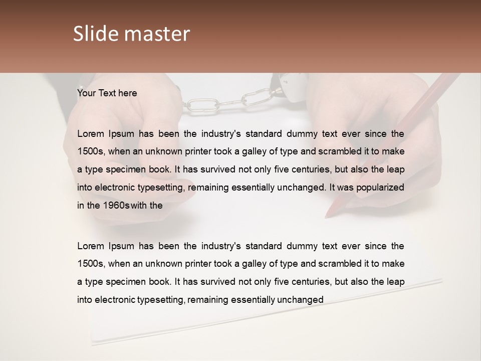 Conditioner Home Supply PowerPoint Template