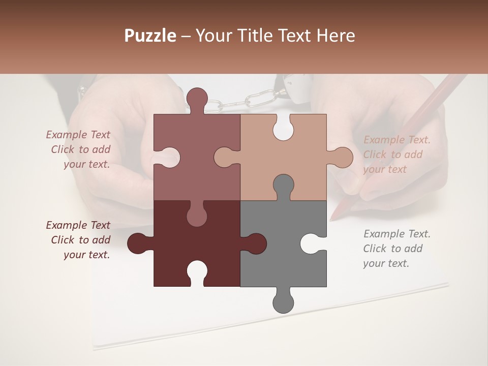 Conditioner Home Supply PowerPoint Template