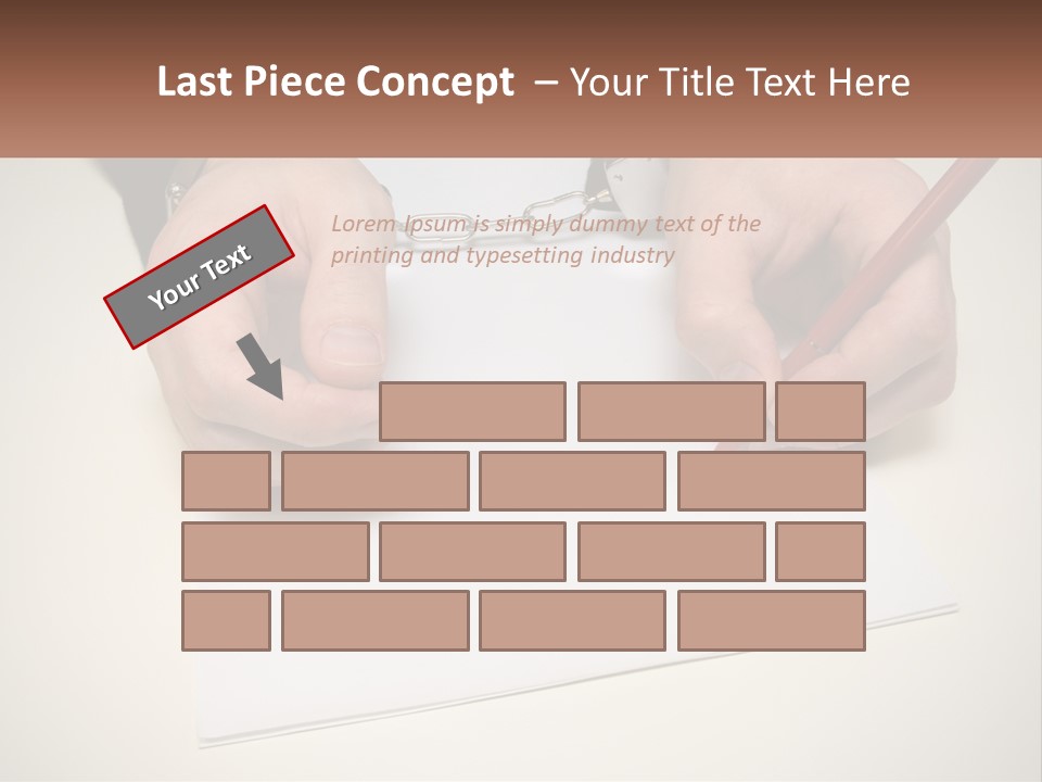 Conditioner Home Supply PowerPoint Template