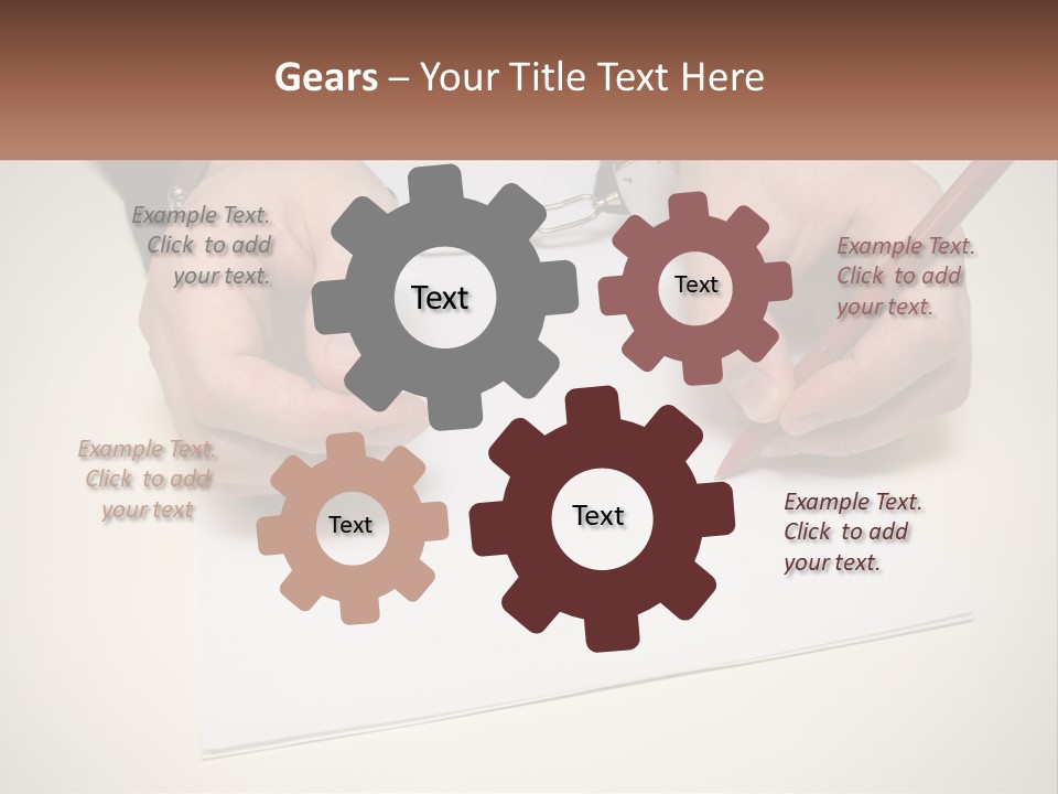 Conditioner Home Supply PowerPoint Template