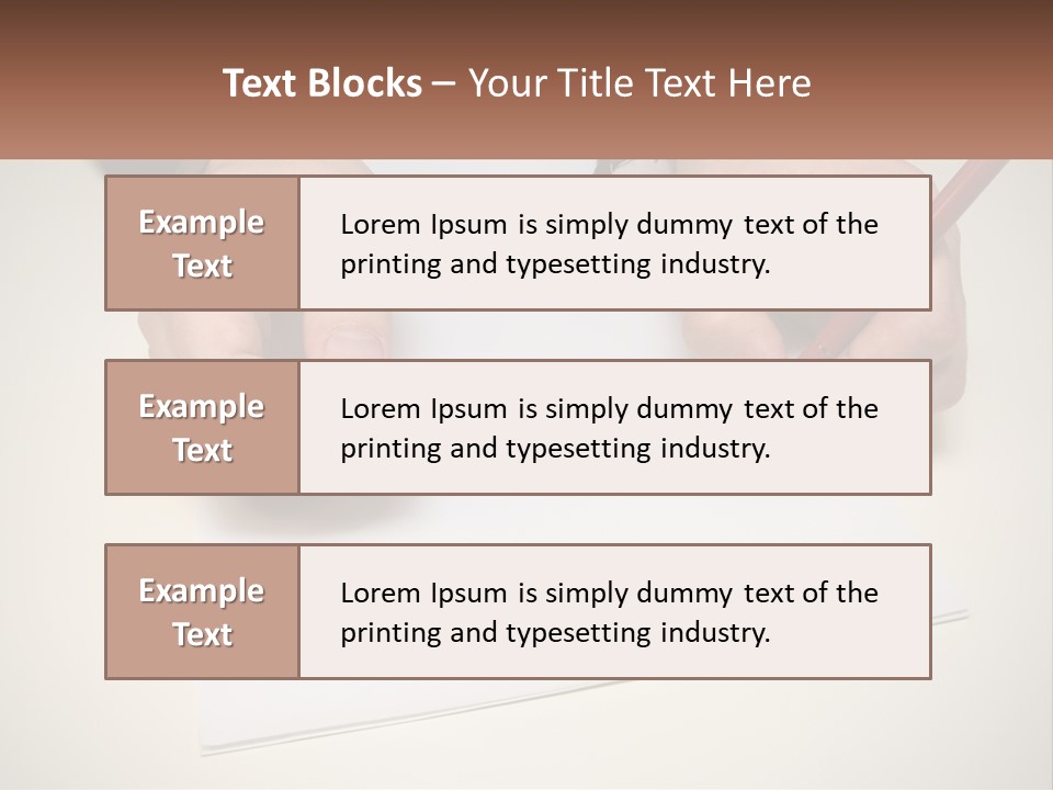 Conditioner Home Supply PowerPoint Template