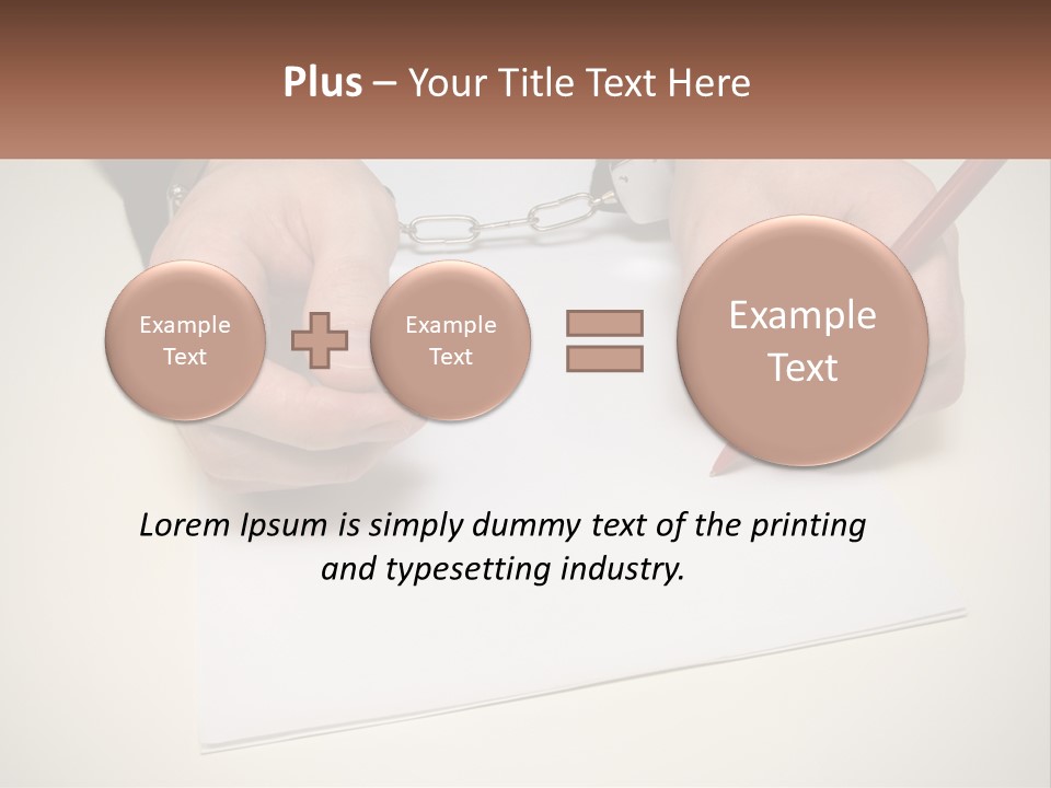 Conditioner Home Supply PowerPoint Template