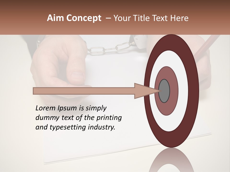 Conditioner Home Supply PowerPoint Template