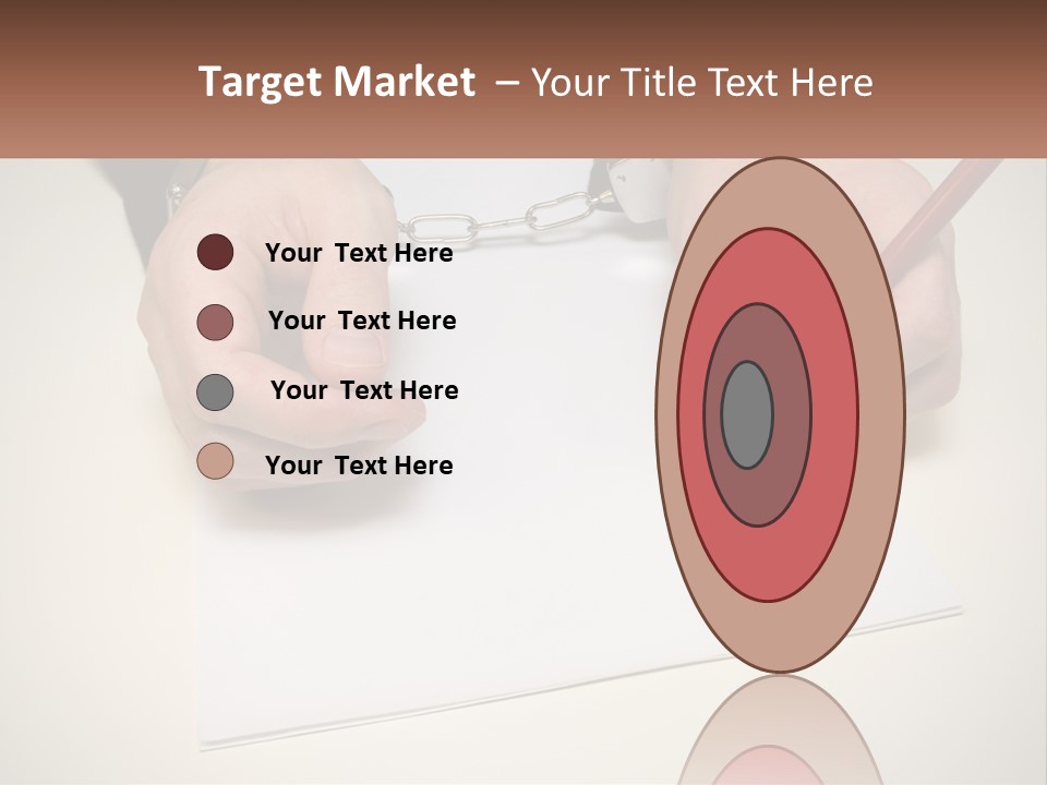 Conditioner Home Supply PowerPoint Template