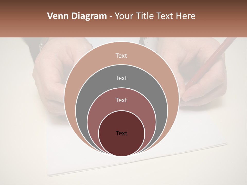 Conditioner Home Supply PowerPoint Template