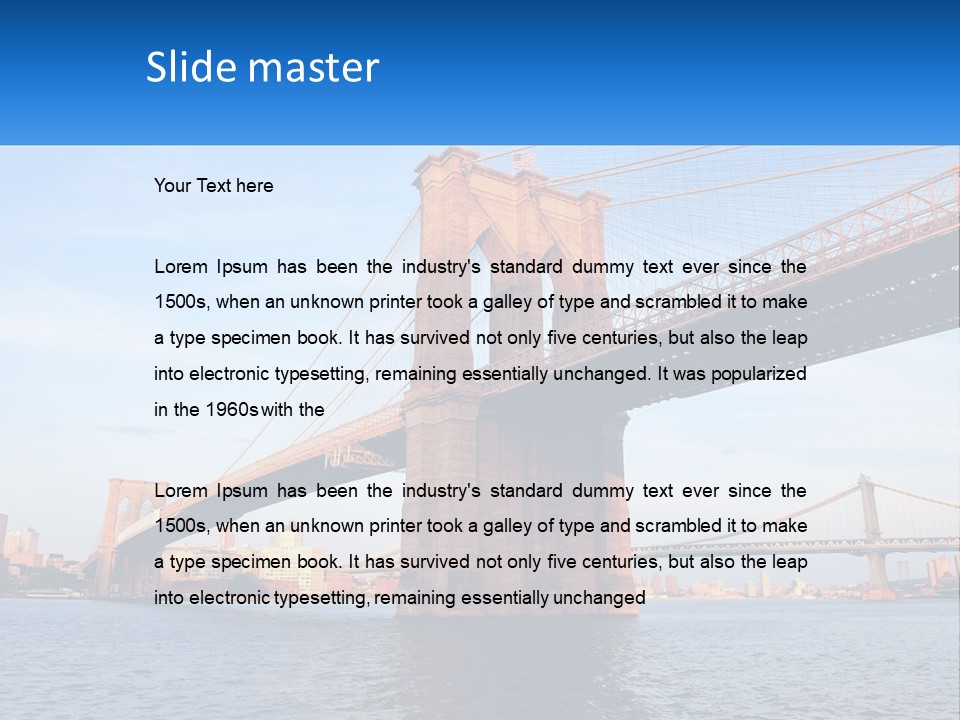 Power White Air PowerPoint Template