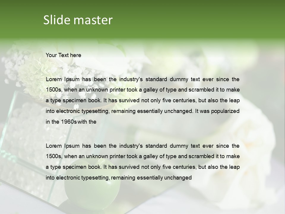 Industry Technology Power PowerPoint Template