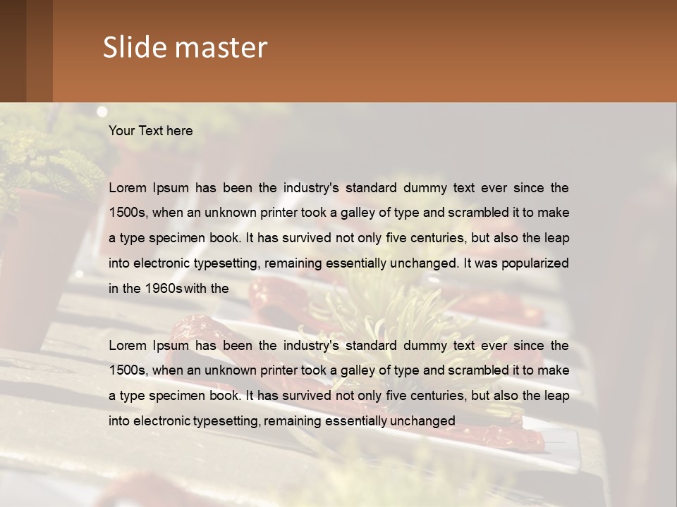 Ventilation Temperature Climate PowerPoint Template