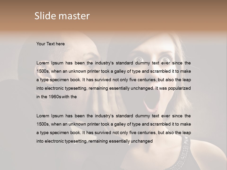 Industry Electric Heat PowerPoint Template