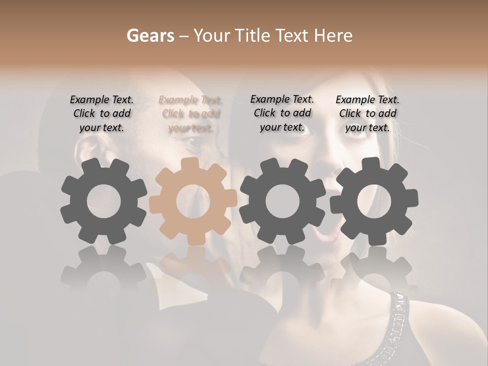 Industry Electric Heat PowerPoint Template