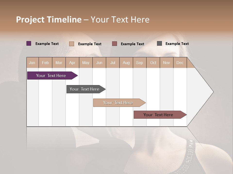 Industry Electric Heat PowerPoint Template