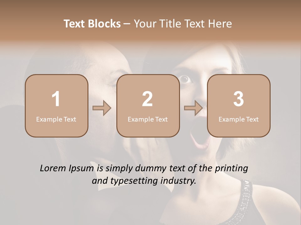 Industry Electric Heat PowerPoint Template