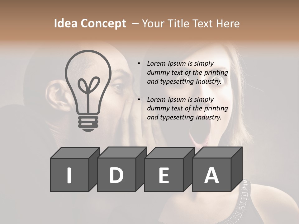 Industry Electric Heat PowerPoint Template