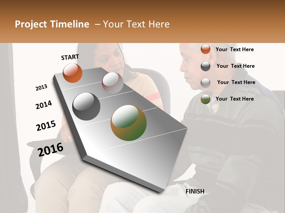 Industry Heat House PowerPoint Template