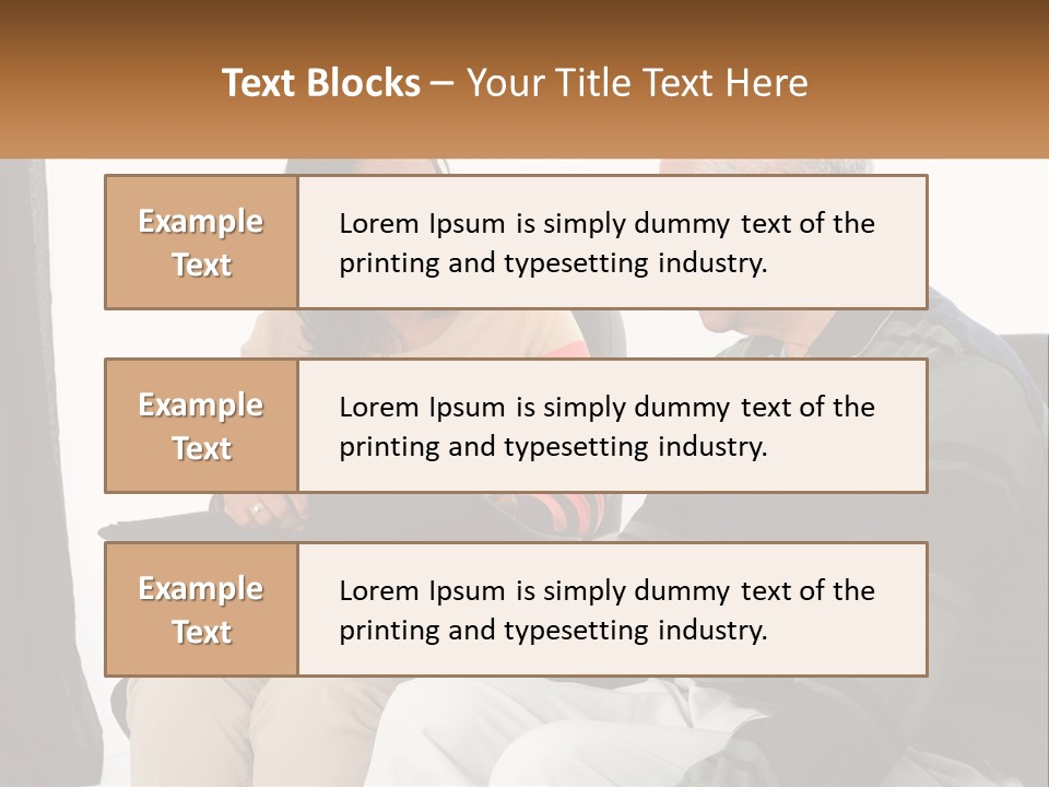 Industry Heat House PowerPoint Template